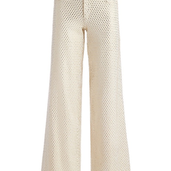 Alice Olivia TRISH EMBELLISHED JEAN $795 New with Tag - Picture 4 of 10